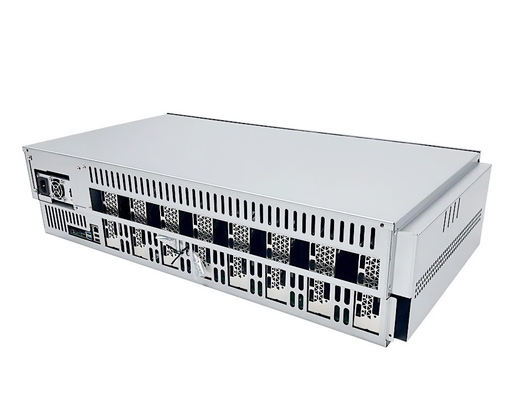 Шасси сервера Gpu случая минирования 8 Gpu держателя шкафа B85 240MH/S