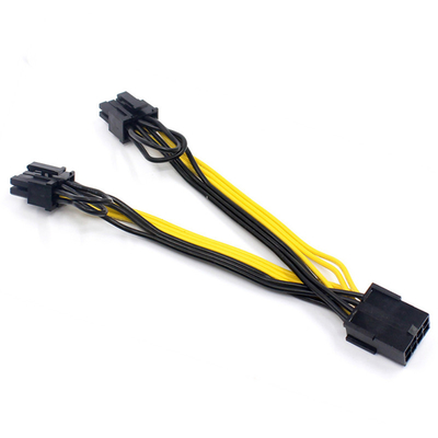 Горнорабочий PCIE 8p Asic разделяет 8 провод 18 AWG кабеля 2 Pin Psu гаван